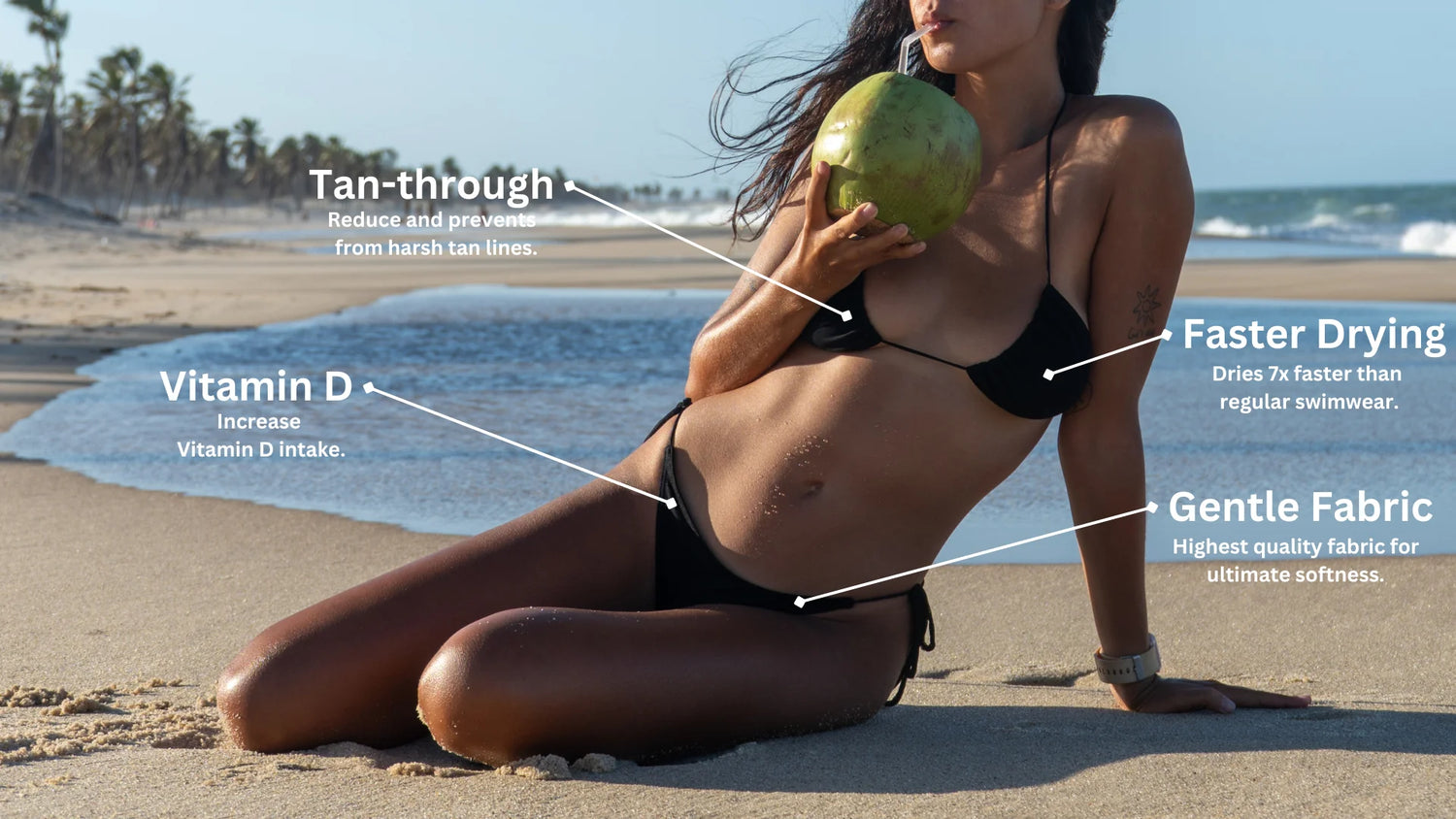 Tan-Through benefits